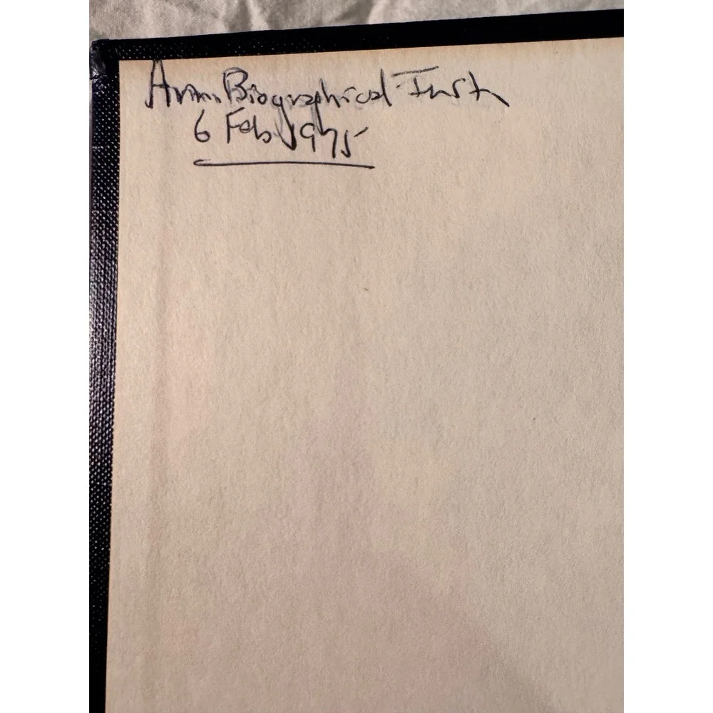 Personalities of the South Book American‎ Biographical Institute 1974 Signed